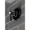Kingston Brass KS3030TAL Tudor Three-Way Diverter Valve W/ Trim Kit, Matte Black KS3030TAL - alternate 4